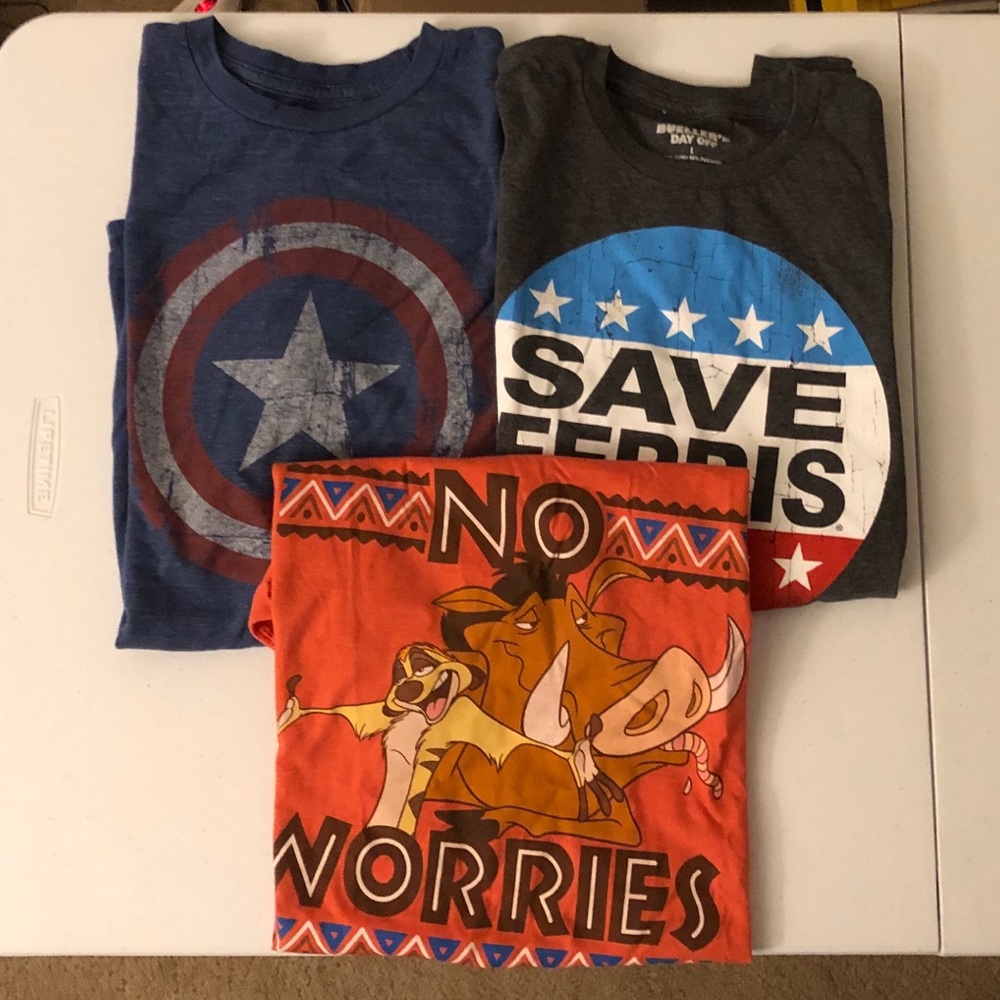 Men’s Marvel and Disney T-shirts